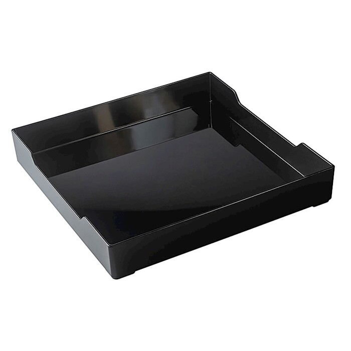 Tray Square 30 cm Urban Black - Brevetti Waf
