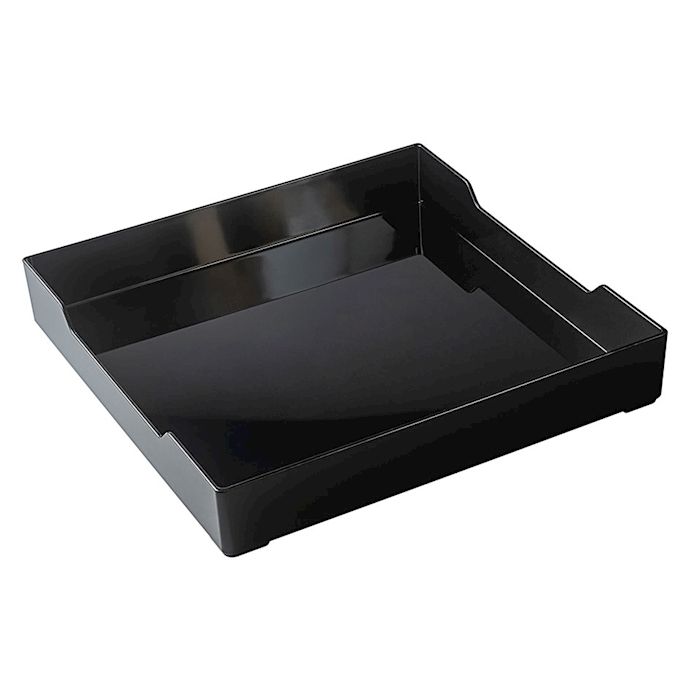 Tray Square 30 cm Urban Black - Brevetti Waf