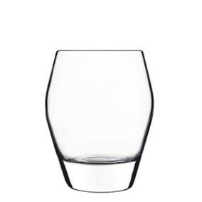 Bormioli Luigi 34 cl water glass in superior SON glass Atelier, clear, durable, for professional HoReCa use

