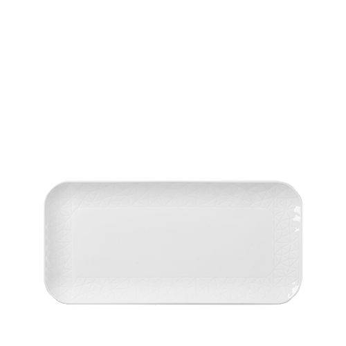 Churchill flaches Oblong Tablett Porzellan 30x14,5 Alchemy Abstract