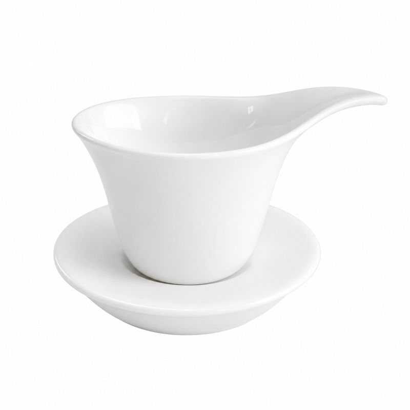 Set Of 2 Matte Coffee Cup With Saucer 140 ml Fly - Cookplay
