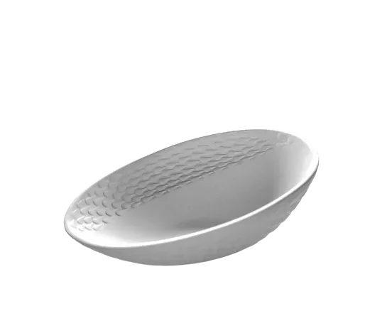 Piatto a sfera opaco 18,5 x 14,5 x 7 cm Tears L - Cookplay
