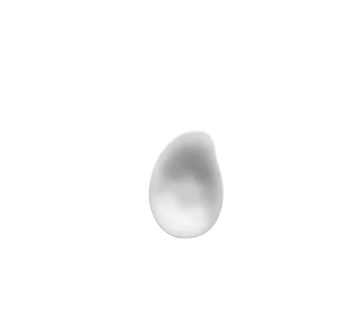 Piattino fondo a goccia 10,5 x 7,5 cm Tears Drop - Cookplay