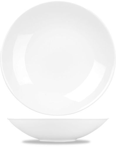 Churchill Balance deep coupe plate 20.3 cm Buffet Ceramic Servingware horeca