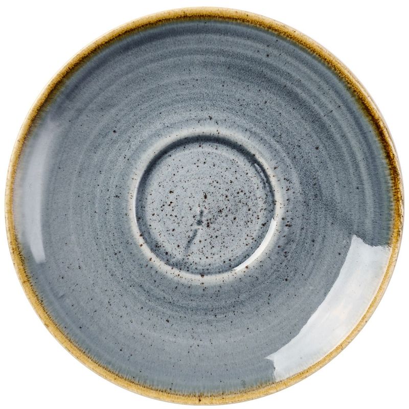 Churchill 11,8 cm saucer Stonecast Blueberry super vitrified porcelain horeca use