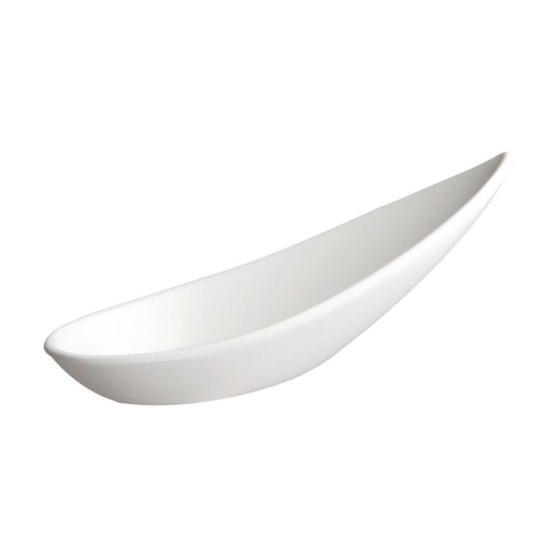 Finger food spoon "Friendly" 4.5 x 11 cm White - APS