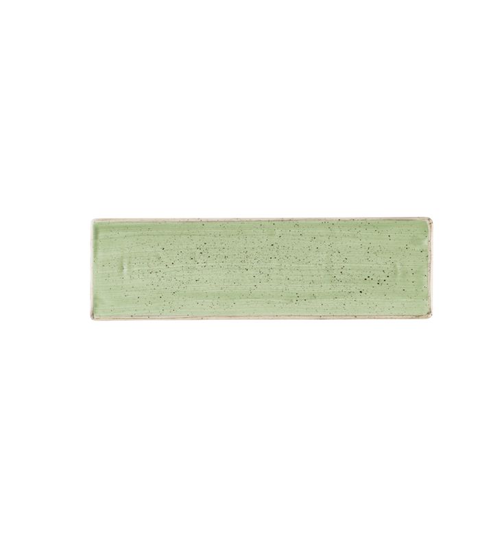 Churchill 24,7x8,8 cm tray Stonecast Sage Green horeca use