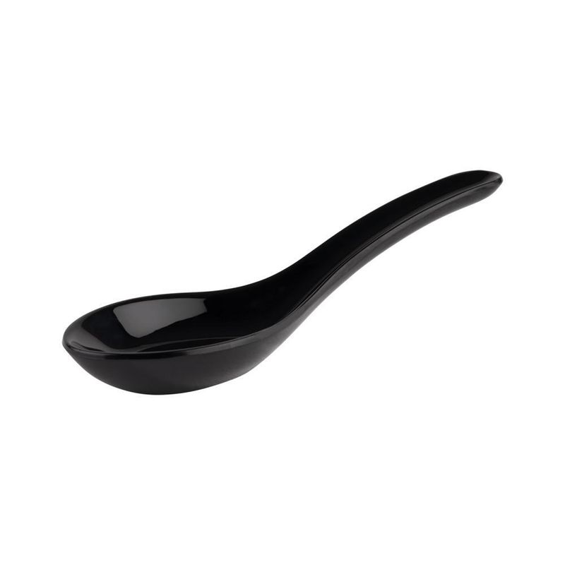 Finger Food Spoon "Friendly" 4.5 x 13.5 cm Black - APS
