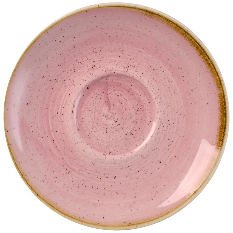 Cappuccino Untertasse 15,6 cm Stonecast Petal Pink - Churchill