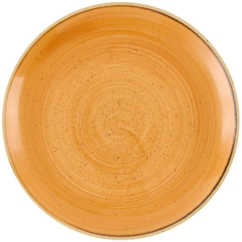 Flat Plate 26 cm Stonecast Tangerine - Churchill