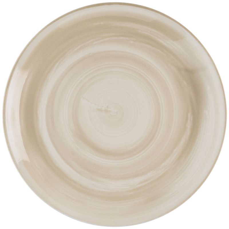 Flat Plate 28.8 cm Stonecast Canvas Natural - Churchill