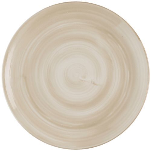 Flat Plate 16.5 cm Stonecast Canvas Natural - Churchill