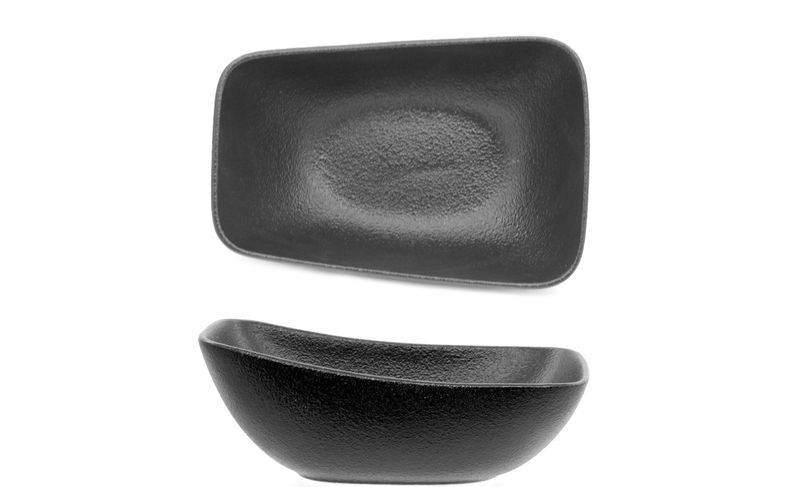 Rechteckige Schale 19,5 x 13 cm Black Dazzle - Ariane