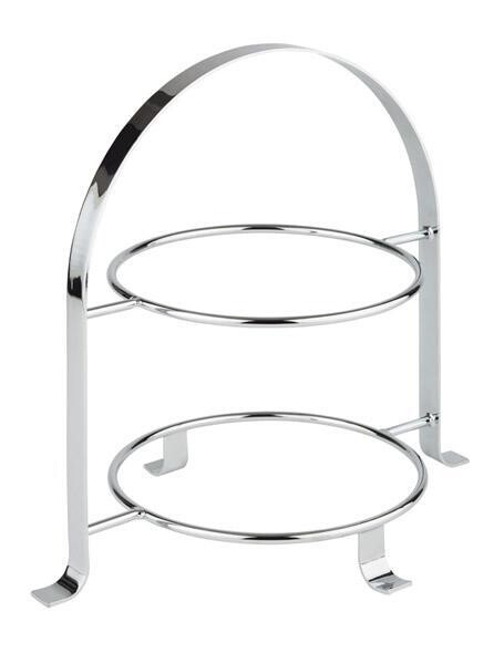 Serving Stand 23.5 x 33 cm Silver - APS