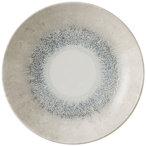 Deep Plate 24.8 cm Studio Prints Fusion Agate Grey - Churchill