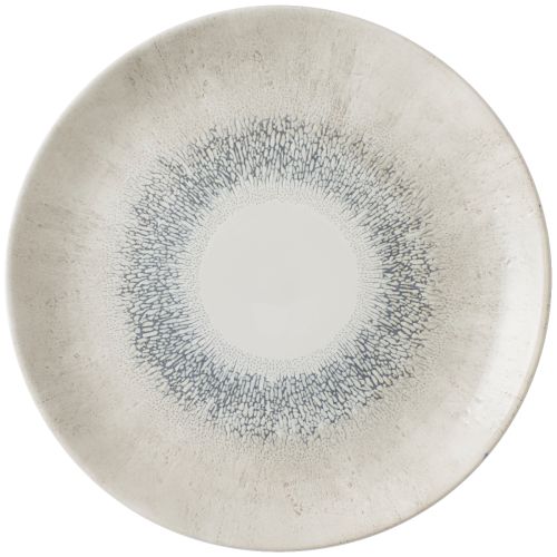 Flat Plate 28.8 cm Studio Prints Fusion Agate Grey - Churchill