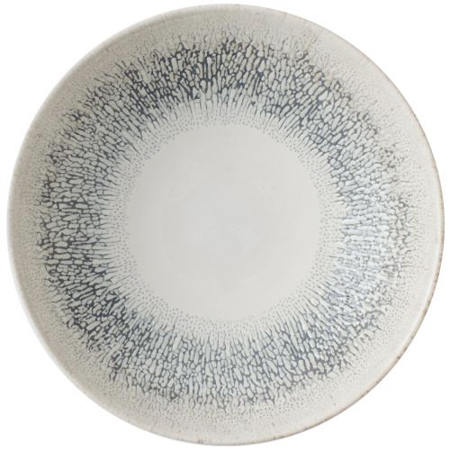 Deep Plate 18.2 cm Studio Prints Fusion Agate Grey - Churchill