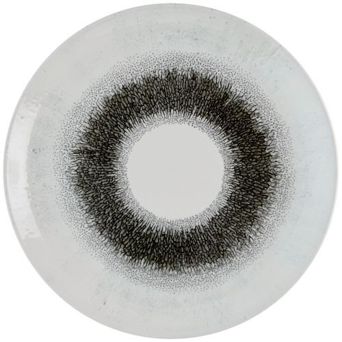 Flat Plate 28.8 cm Studio Prints Fusion Quartz Black - Churchill