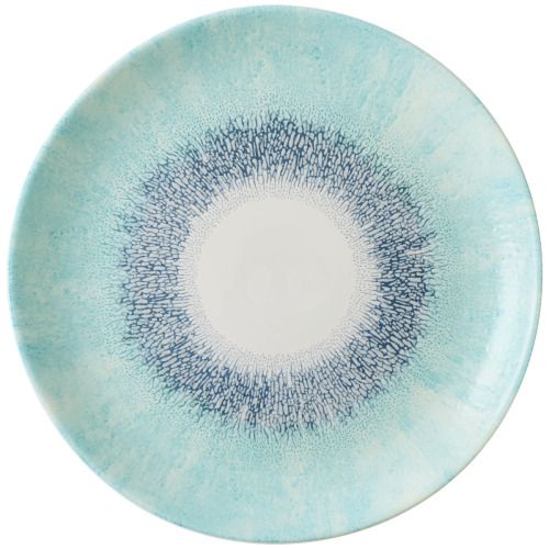 Flat Plate 28.8 cm Studio Prints Fusion Aquamarine - Churchill