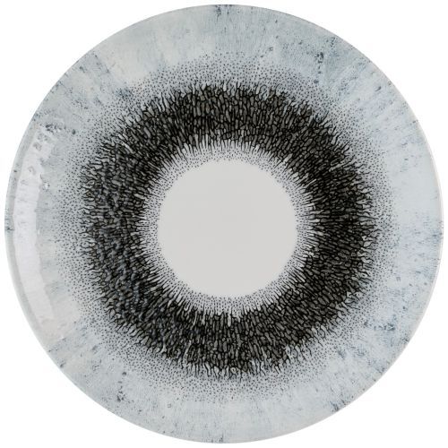 Flat Plate 26 cm Studio Prints Fusion Quartz Black - Churchill