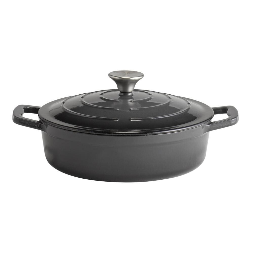 Casserole with Lid "5 Stars" 25 x 25 cm Grey - APS