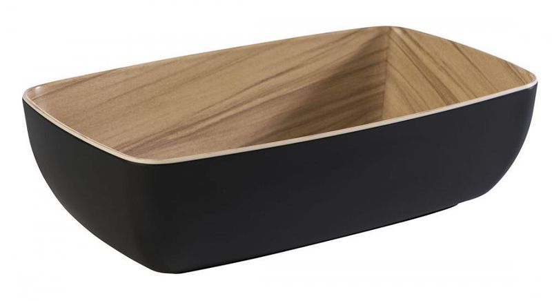 GN Bowl 1/4 "Frida" 16.2 x 26.5 1.8L Black - APS