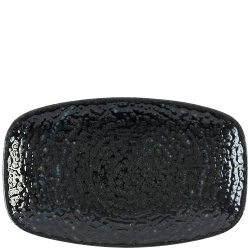 Oblong Plate 20 x 12.1 cm Studio Prints Homespun Chroma Carbon - Churchill