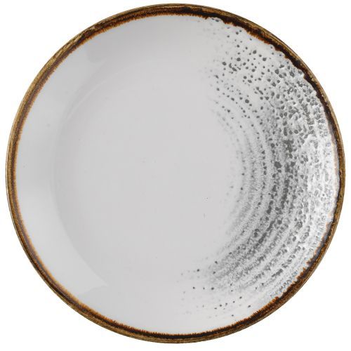 Flat Plate 16.5 cm Studio Prints Homespun Accents Jasper Grey - Churchill