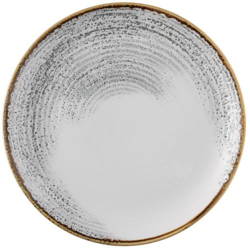 Flat Plate 28.8 cm Studio Prints Homespun Accents Jasper Grey - Churchill