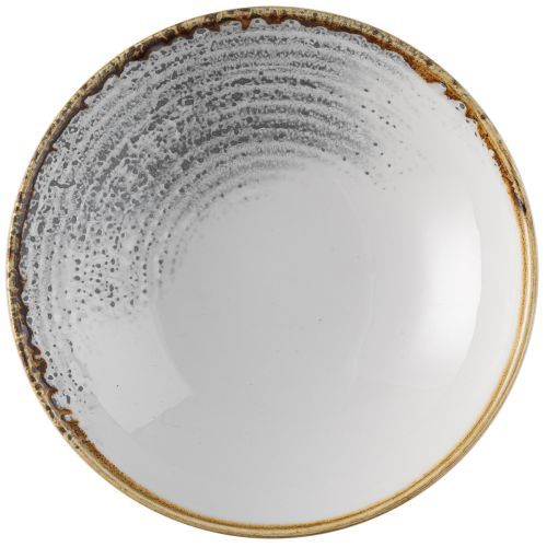 Deep Plate 18.2 cm Studio Prints Homespun Accents Jasper Grey - Churchill