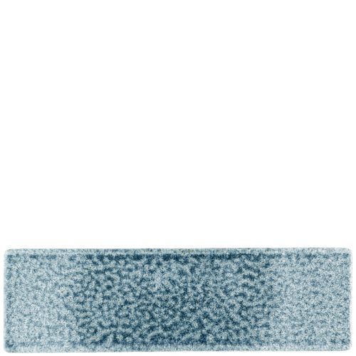 Rectangular Plate 29.5 x 8.8 cm Studio Prints Raku Topaz Blue - Churchill