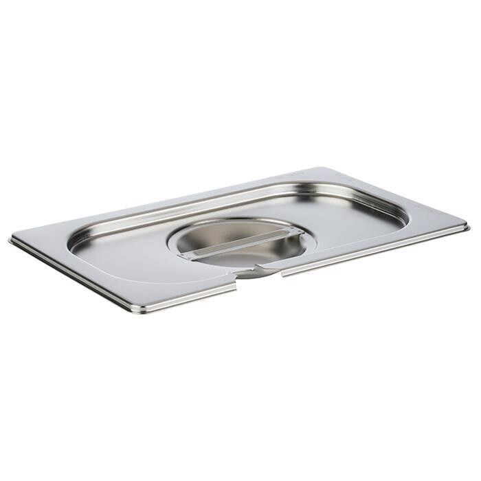 Coperchio GN 1/4 con incavo per cucchiaio 16 x 26,5 cm - APS