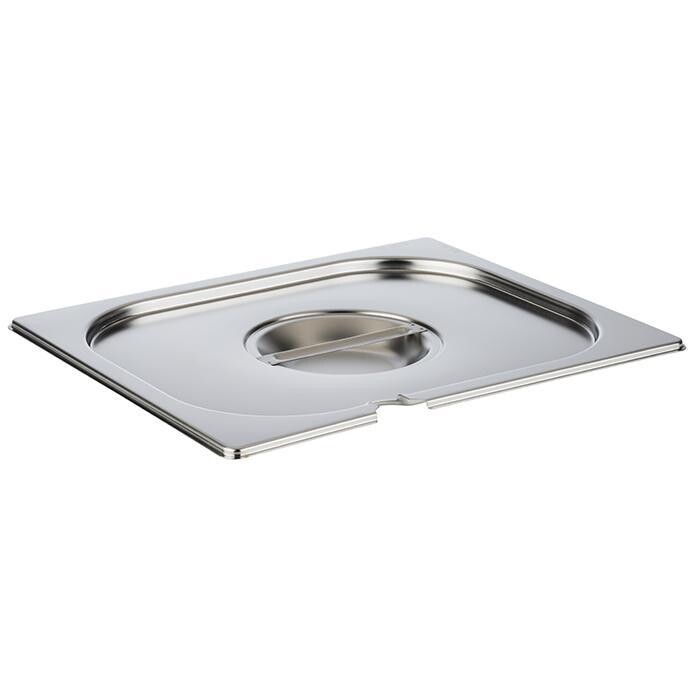 Coperchio GN 1/2 con incavo per cucchiaio 26,5 x 32,5 cm - APS