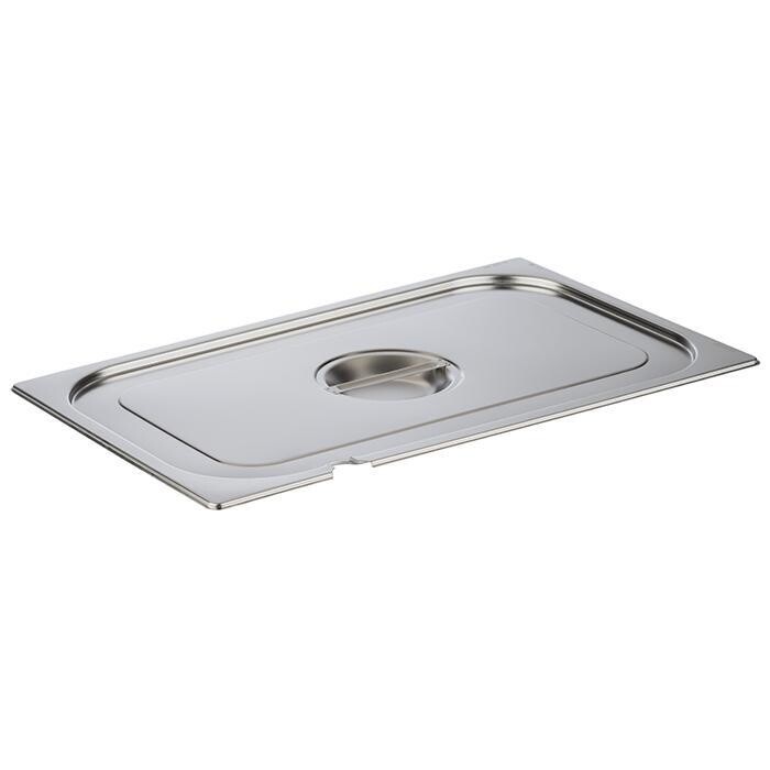 Coperchio GN 1/1 con incavo per cucchiaio 32,5 x 53 cm - APS