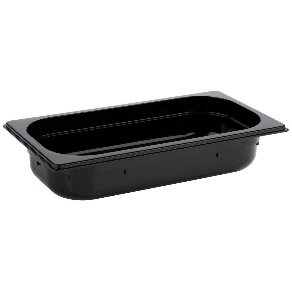 GN Container 1/3 17.5 x 32.5 cm 2.4L Black - APS