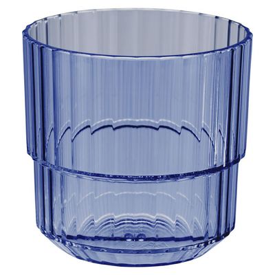 "Linea" Glass 0.22L Blue - APS