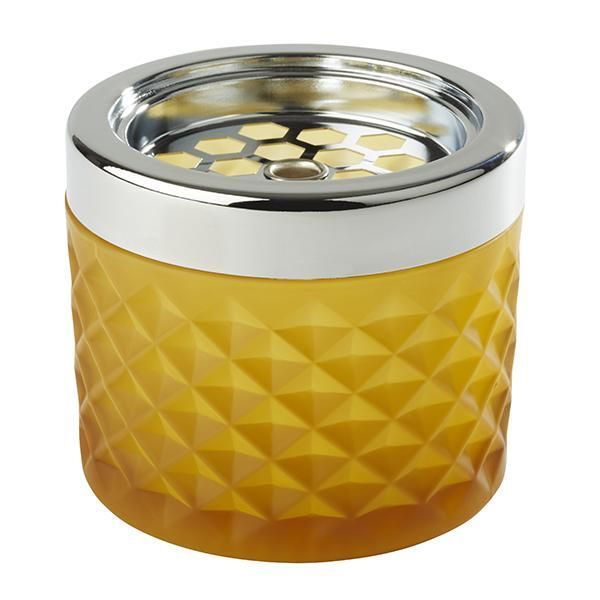 Windproof Ashtray "Nebula" 9.5 cm Yellow - APS