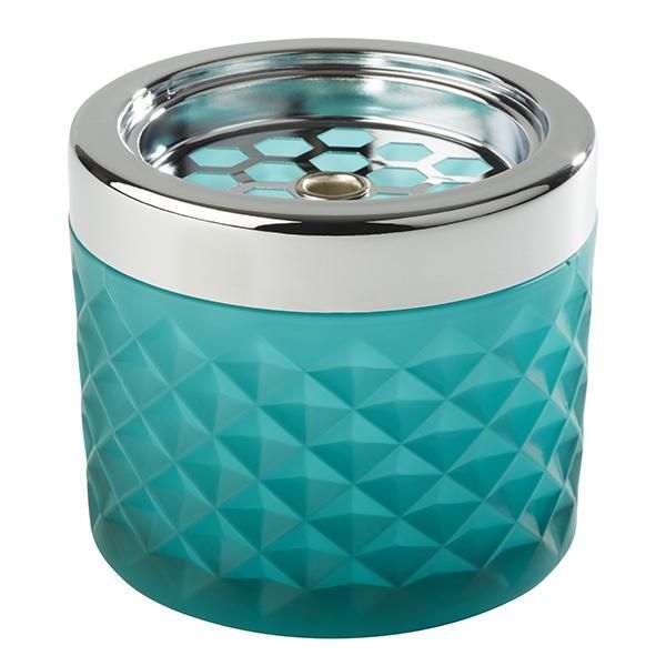 Windproof Ashtray "Nebula" 9.5 cm Turquoise - APS