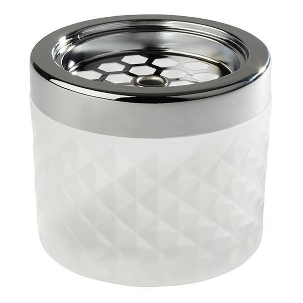 Windproof Ashtray "Nebula" 9.5 cm White - APS