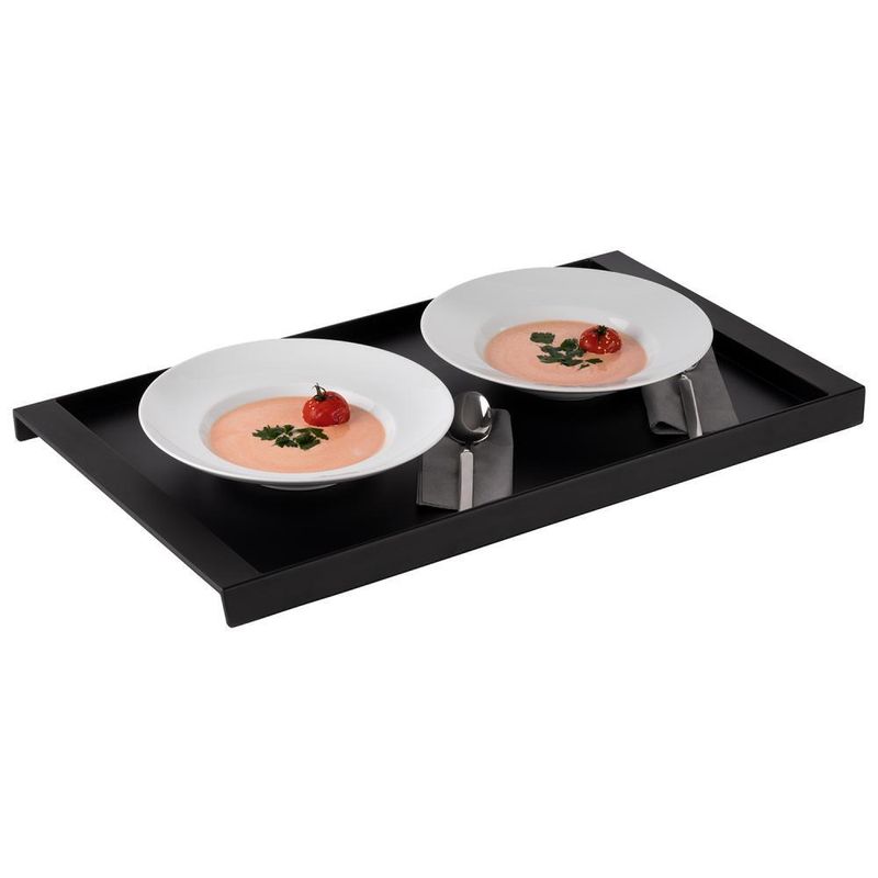 Rectangular Tray 67 x 38 cm Black - APS