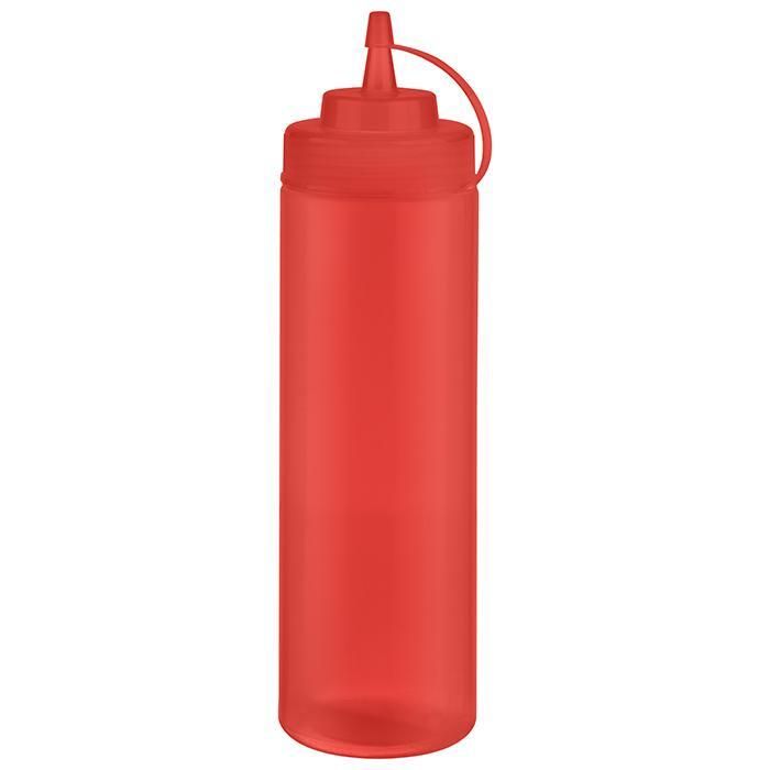 APS set 6 squeeze bottles 0.76 l red horeca