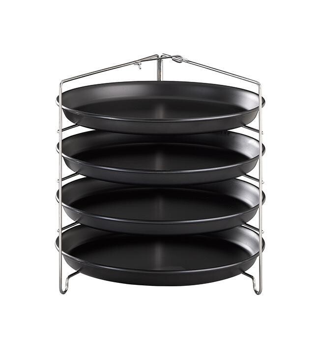 Supporto per 4 teglie pizza 26 x 35 cm - APS