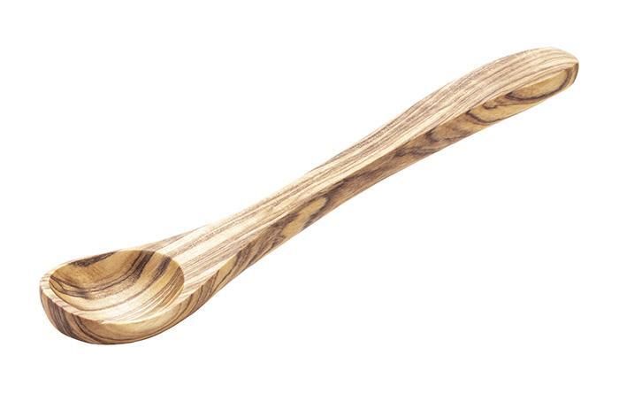 APS olive spoon 14 cm oiled olive wood horeca
