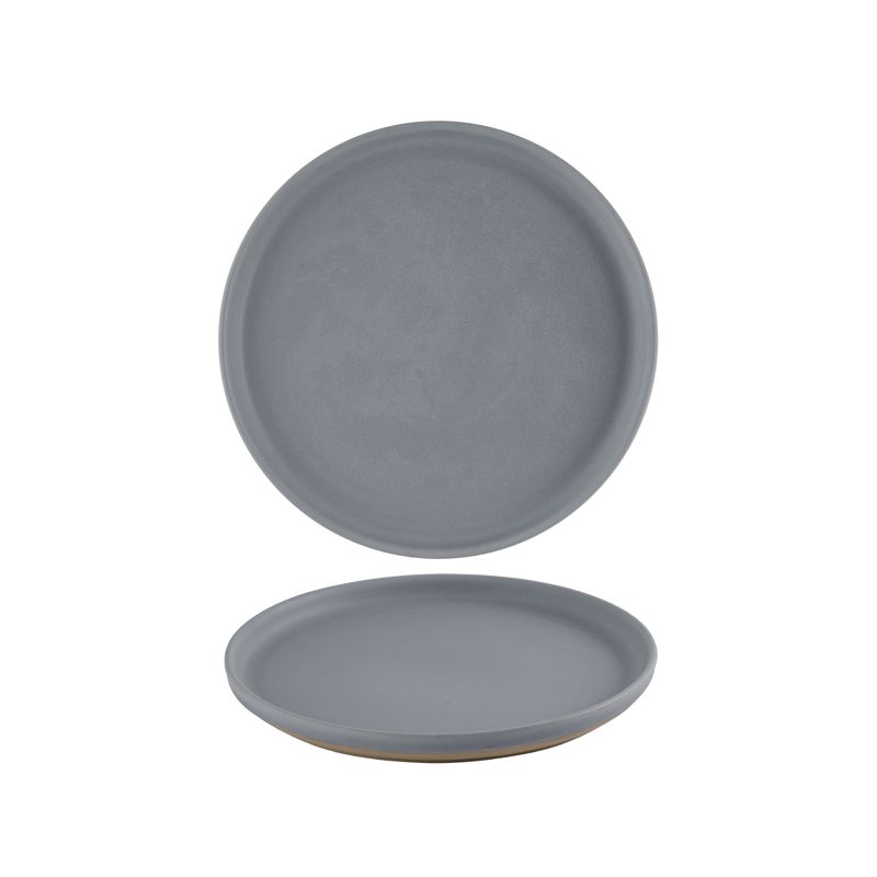 Plate with Vertical Rim 26 cm Emerge Seattle Grey - Churchill