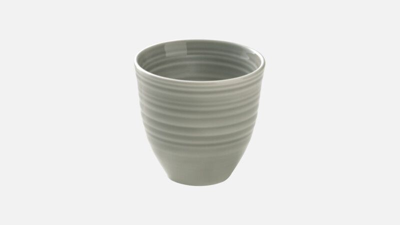 High Round Bowl Grey 0.28 l Country House - Bauscher