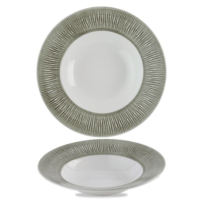 Deep Plate with Rim 28 cm Bamboo Spinwash Alpine - Churchill
