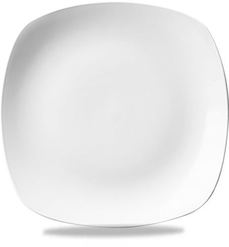 Square Plate 17 cm X Squared White - Churchill