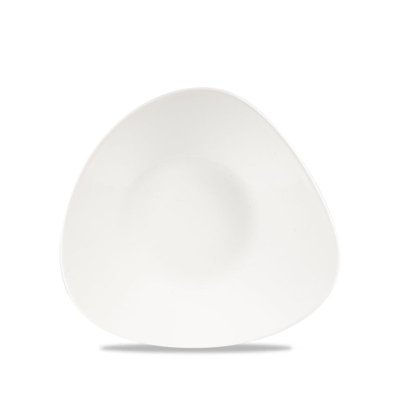 Churchill Lotus White triangular bowl 27.2x26.7 cm horeca