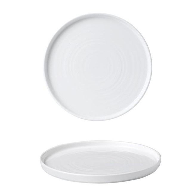 Plate with Vertical Rim 27.5 cm Chefs Plates White - Churchill