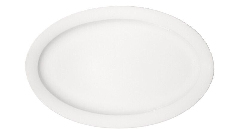 Oval Plate with Rim 36 x 24 cm Dimension - Bauscher